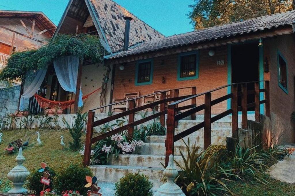 Casa Aconchegante Na Serra. Санту-Антониу-ду-Пиньял Экстерьер фото