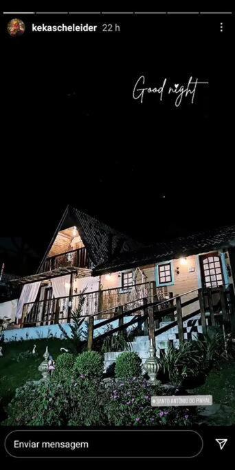Casa Aconchegante Na Serra. Санту-Антониу-ду-Пиньял Экстерьер фото